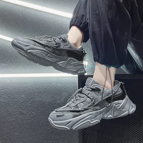 Spring Breathable Trend All-Match Mesh Casual Sneakers Walking Footwear