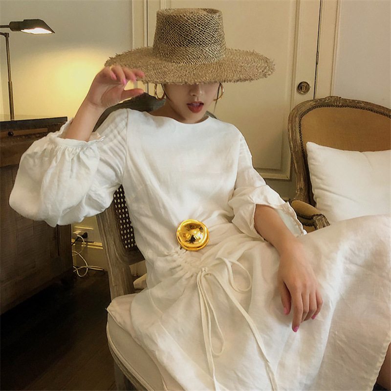 European And American Retro Style Frayed Seaweed Straw Hat
