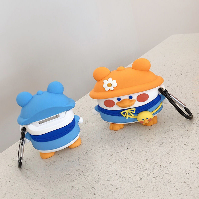 Compatible with Apple, Applicable To AirPods1 2 Generation Protective Cover Creative Apple Earphones