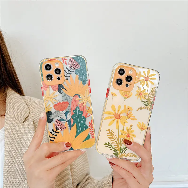 Compatible with Apple, Flower Phone Case