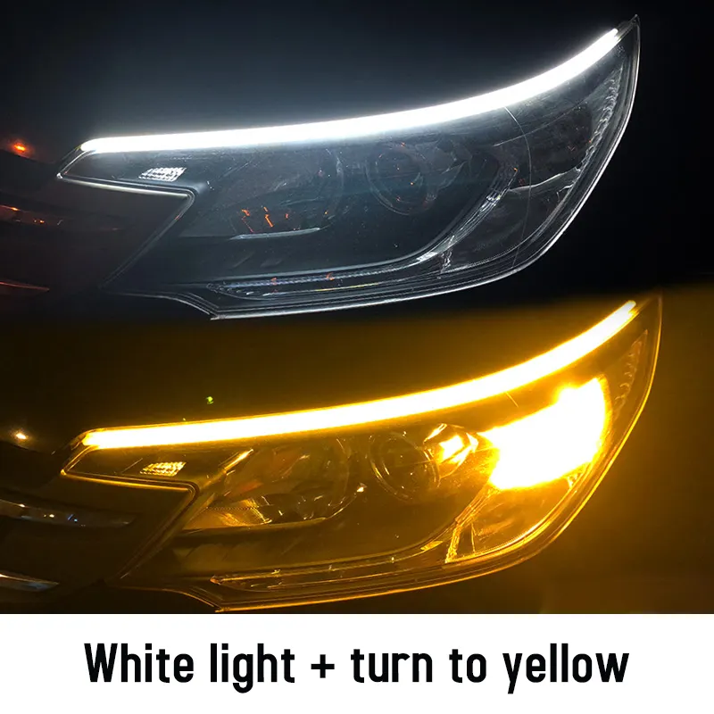 Led DRL Car Daytime Running Lights Flexible