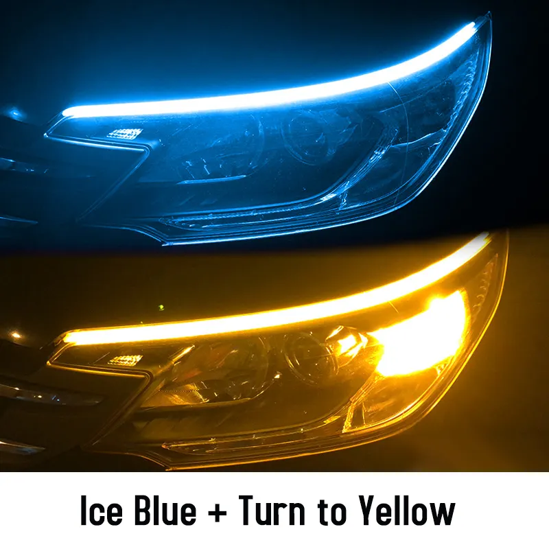 Led DRL Car Daytime Running Lights Flexible