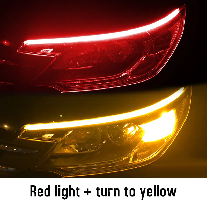 Led DRL Car Daytime Running Lights Flexible