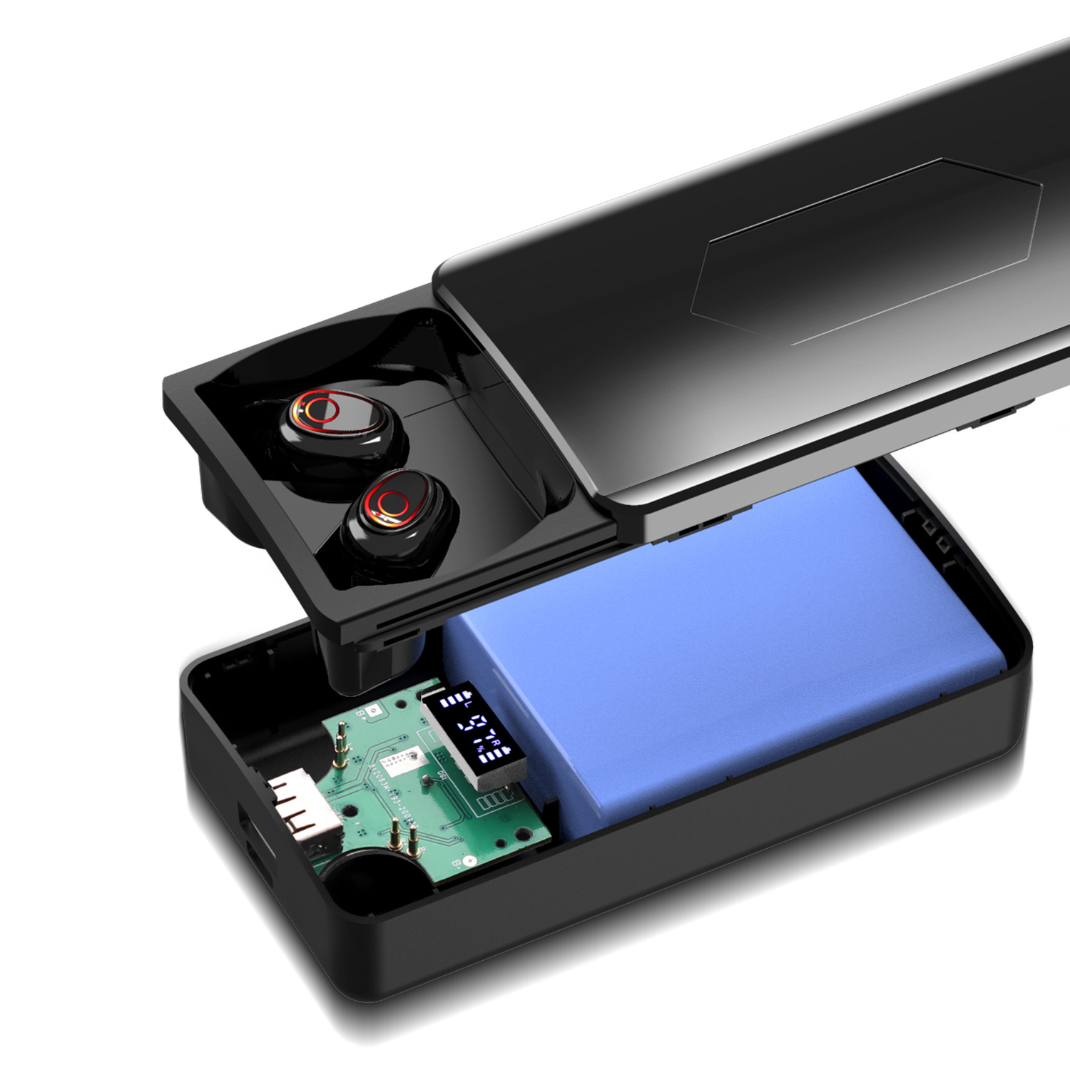 Touch Wireless New 5.0 Binaural Bluetooth Headset