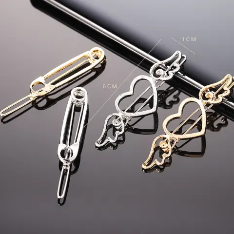 Hollow Word Clip Hair Accessories Paper