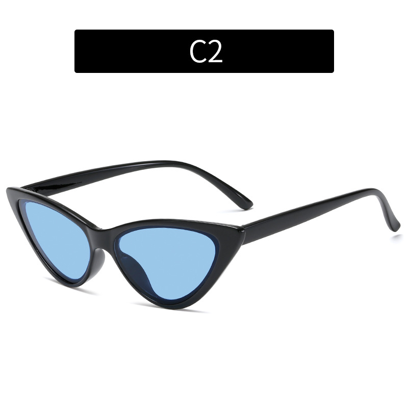 Title 1, European And American Cat Eye Insert Sunglasses