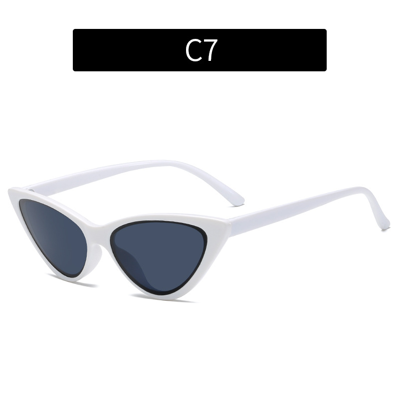 Title 4, European And American Cat Eye Insert Sunglasses