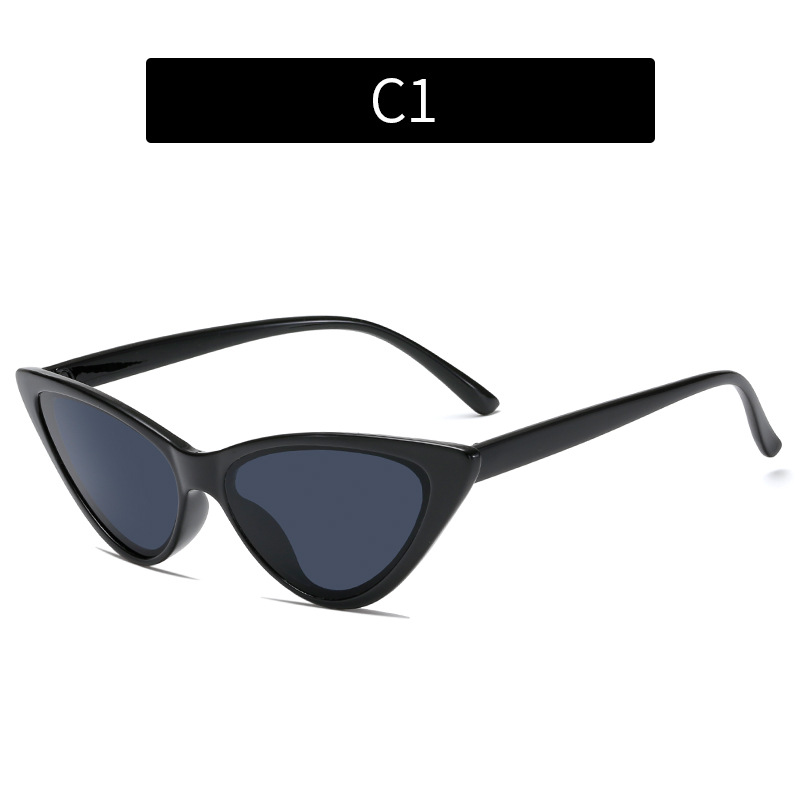 Title 7, European And American Cat Eye Insert Sunglasses