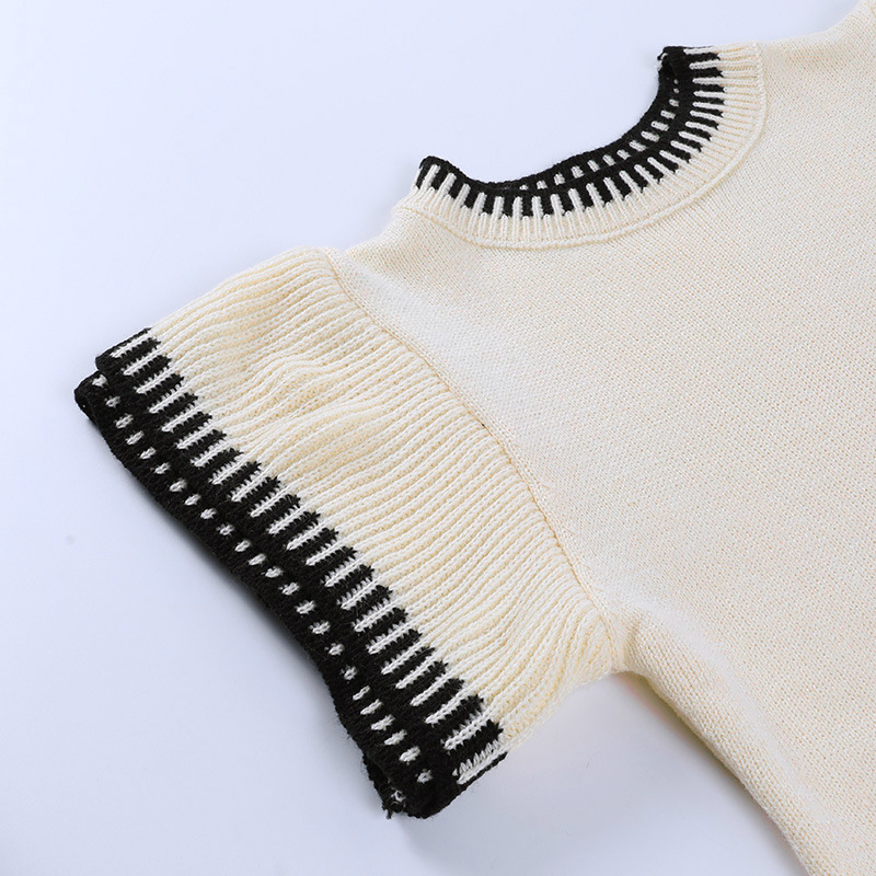 Title 12, European And American Fashion Woolen Frilled Vest