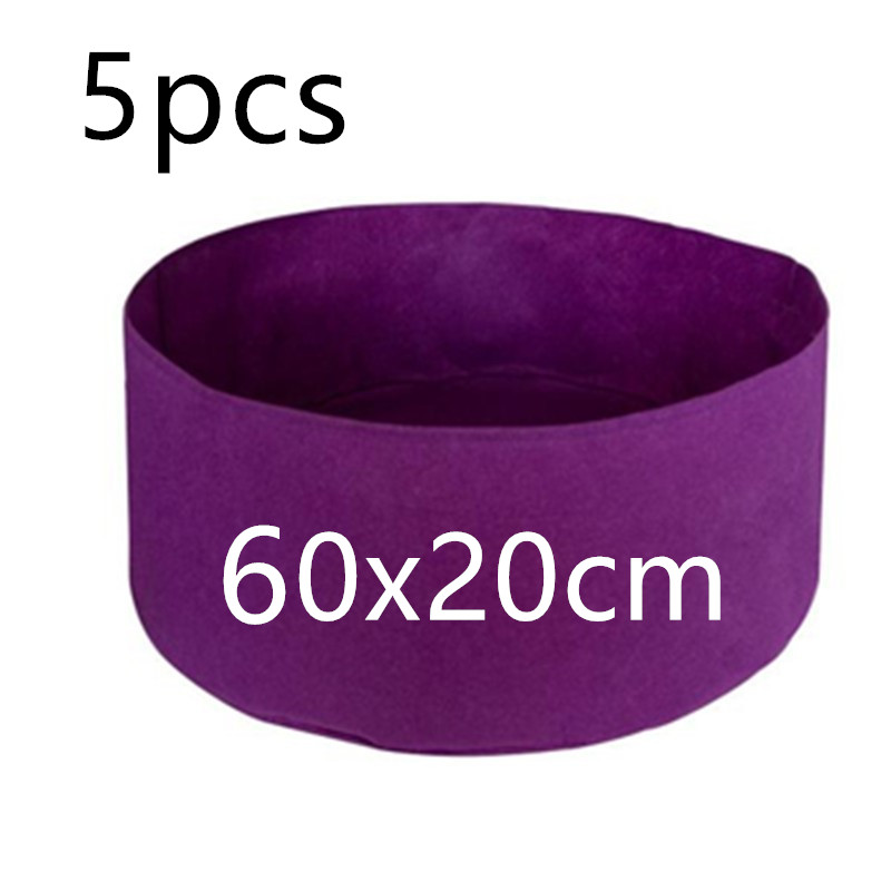 5pcs Purple60cmX20cm