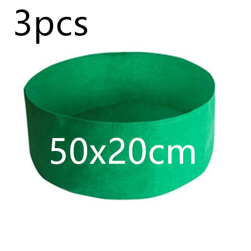 3pcs Green50cmX20cm