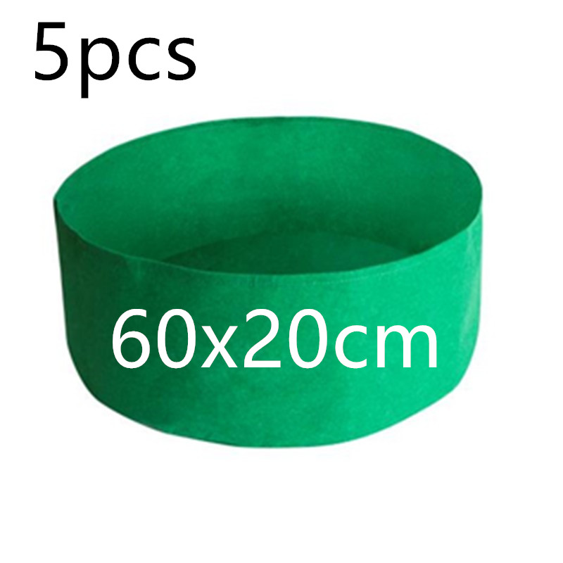 5pcs Green60cmX20cm