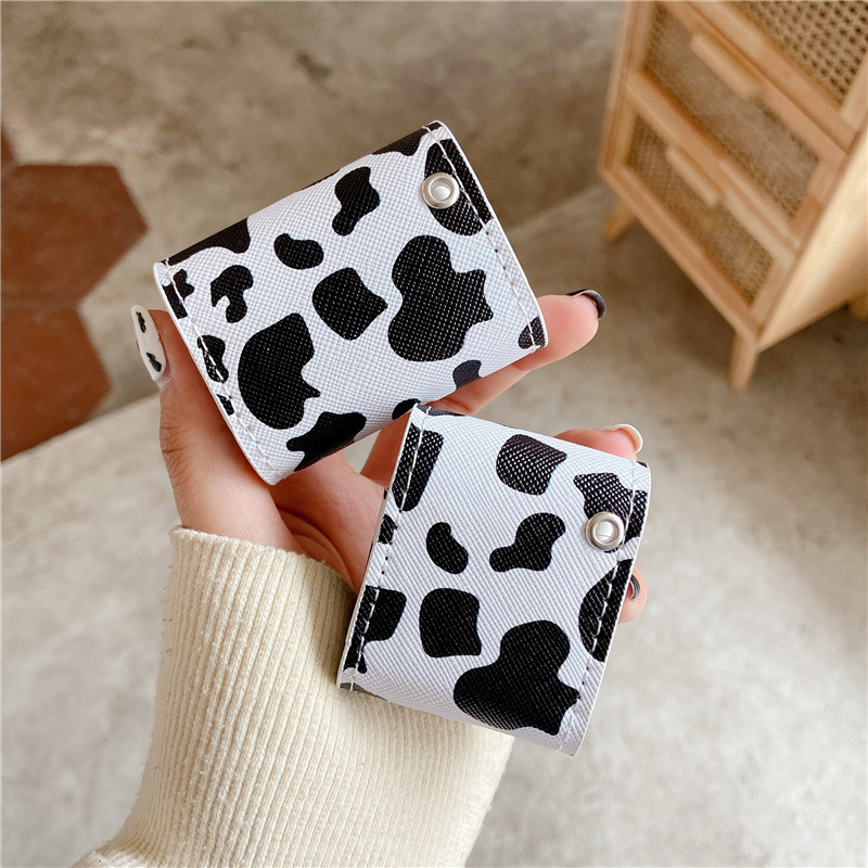 Bluetooth Wireless Headset Protective Case Leather Lanyard Cute - Image 9