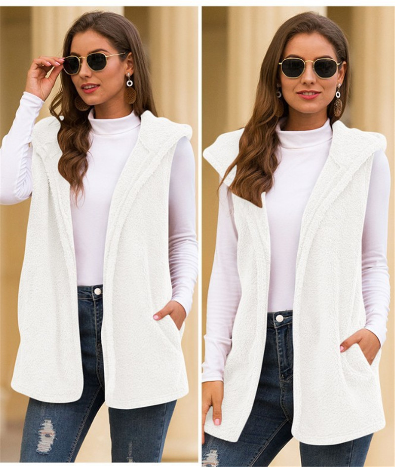 Fashion Pocket Blouse and Vest Warm Jacket