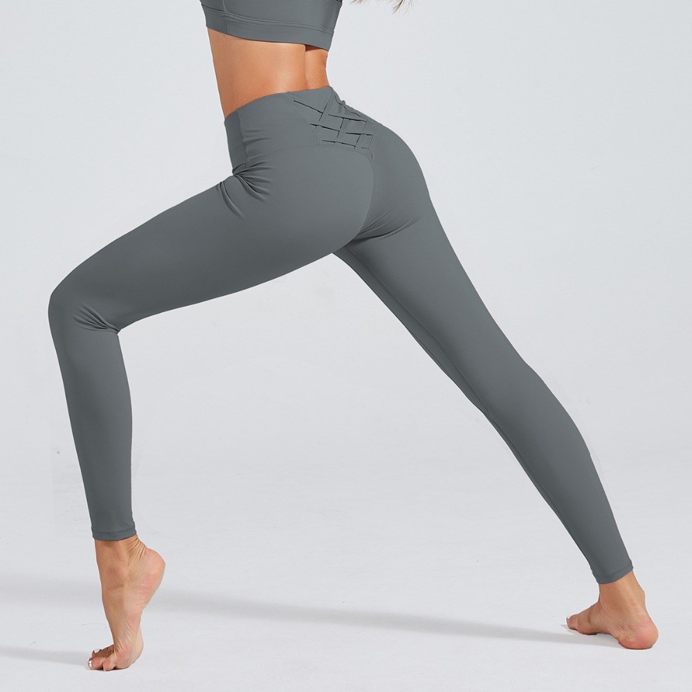 Yoga Pants Belt Cross Cultivate One's Morality Sweatpants