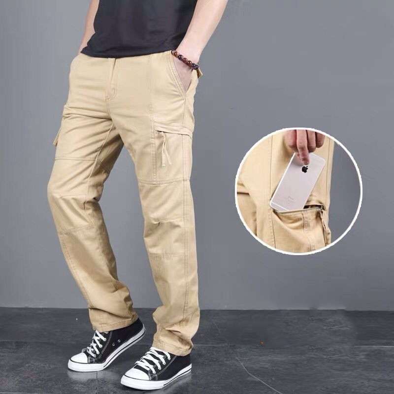 Title 5, Pantalon Casual dÉté Fin pour Homme Multi-Poch...