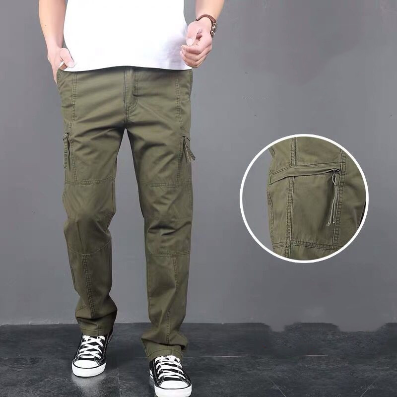 Title 6, Pantalon Casual dÉté Fin pour Homme Multi-Poch...