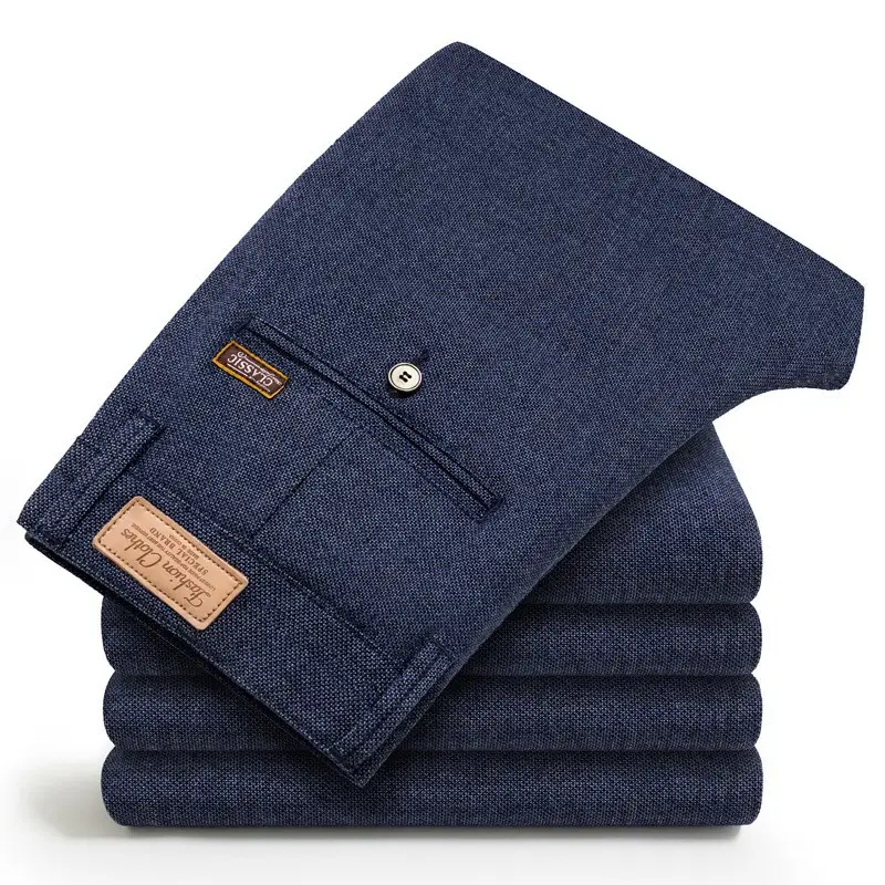 Men's Casual Pants Business Casual Men's Clothing