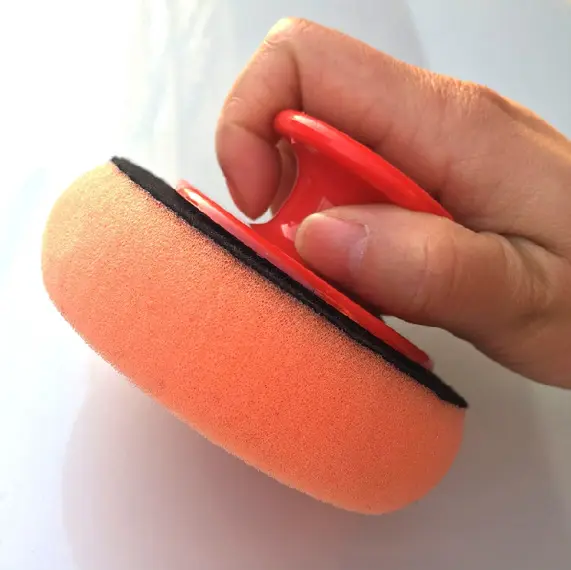 Sponge Handle Round Polishing Waxing Cleaning Maintenance