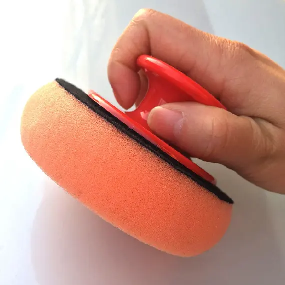 Sponge Handle Round Polishing Waxing Cleaning Maintenance Tool