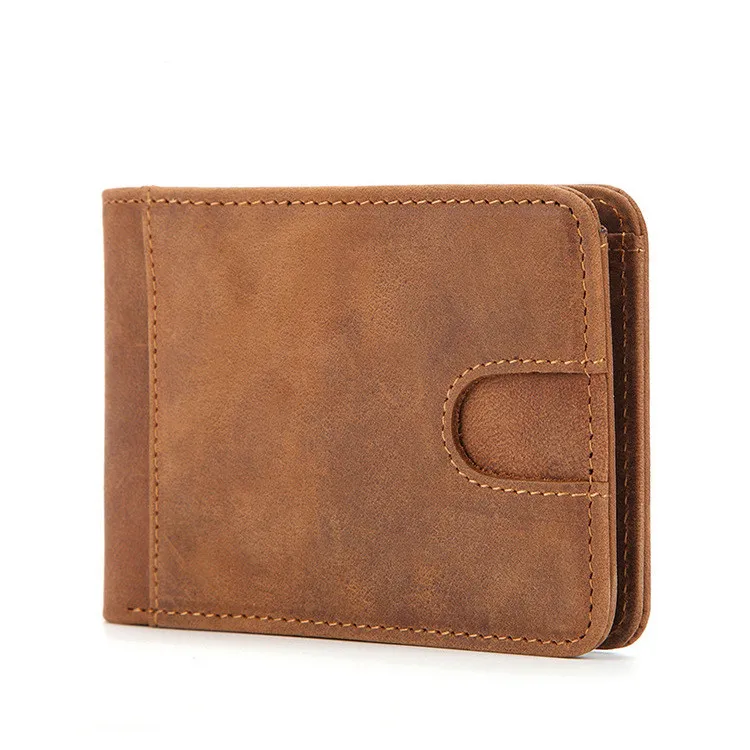 European and American RFID Men's Leather Wallet – image 4