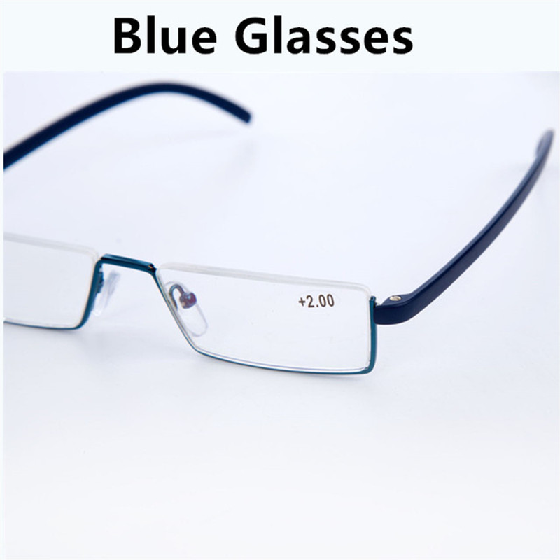 Title 2, Half-frame Reading Glasses for Men and Women HD...