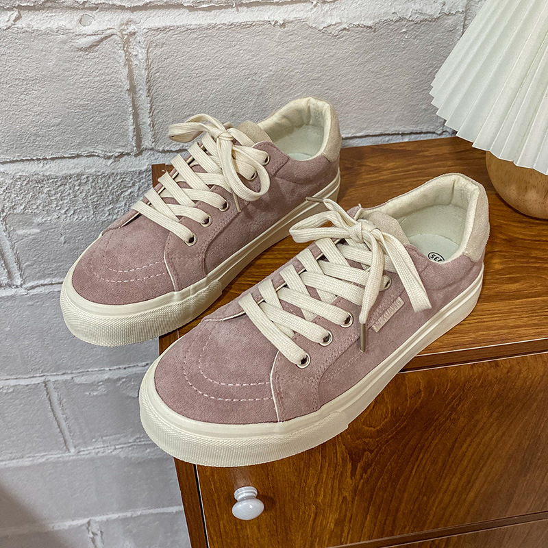 Purple Low-Top All-Match Student Women's Shoes