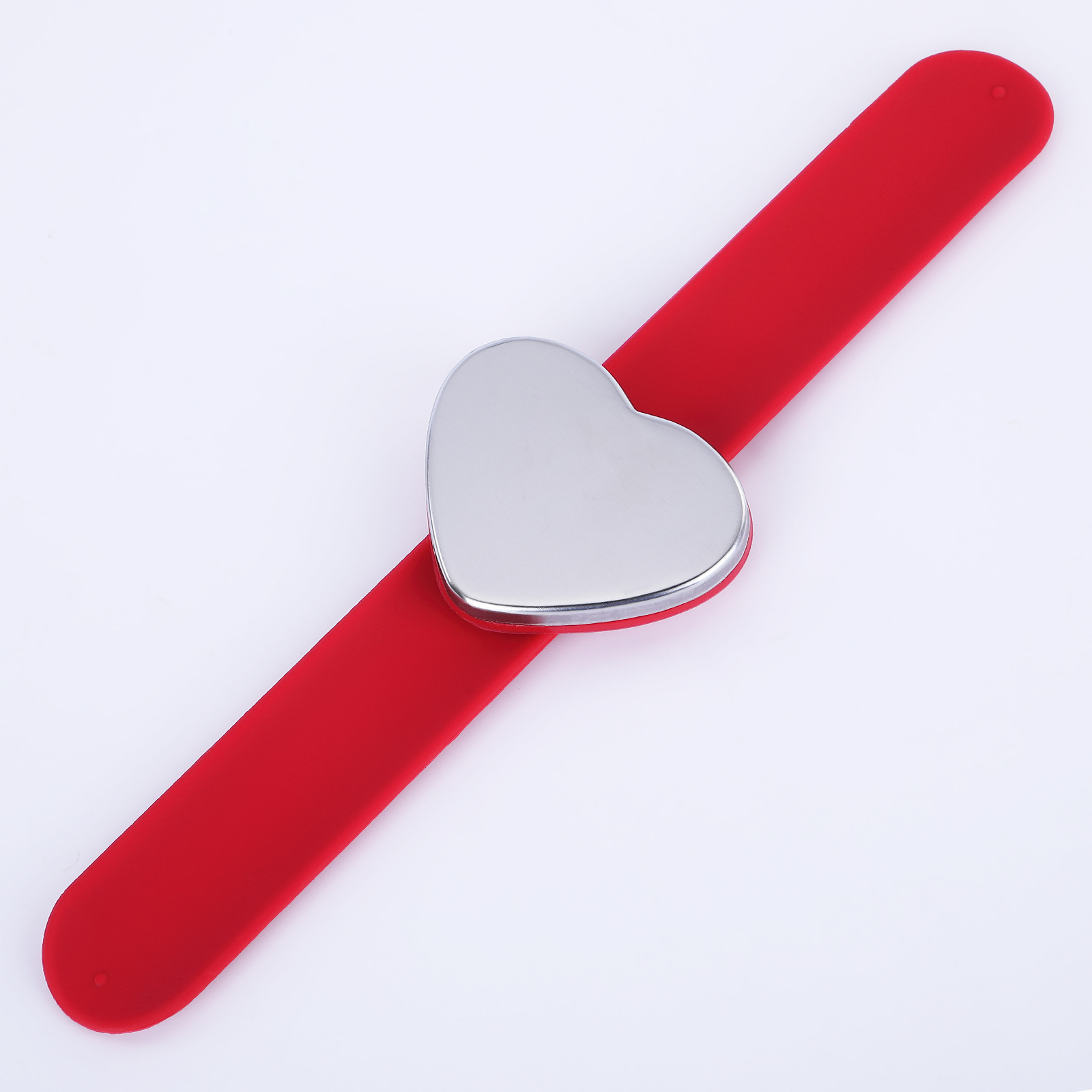 Fashion Solid Color Heart-Shaped Magnet Bracelet
