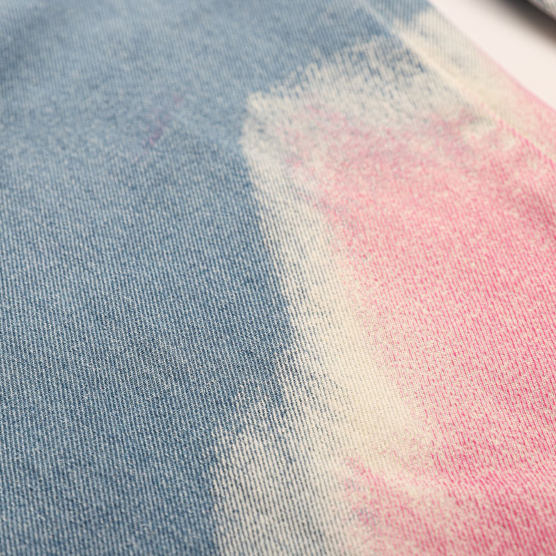 Men's Gradient Tie-dye Wide-leg Jeans