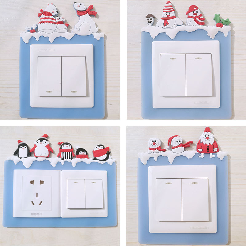 86 Type Luminous Cartoon Switch Sticker Socket Switch Cover view 4