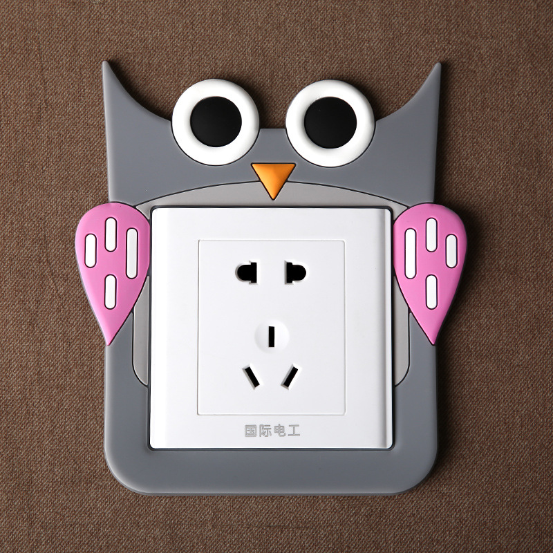 86 Type Luminous Cartoon Switch Sticker Socket Switch Cover view 3