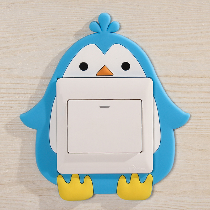86 Type Luminous Cartoon Switch Sticker Socket Switch Cover view 2