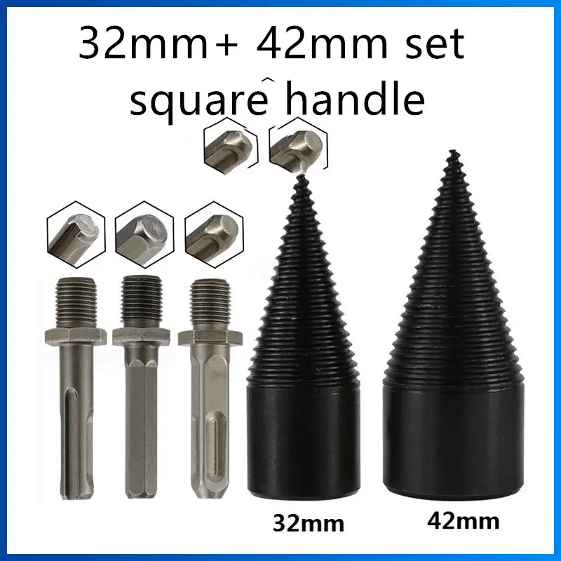 Household Wood Splitting Drill Bit Wood Splitting Artifact