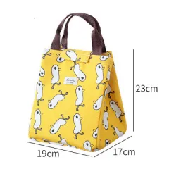 Portable Waterproof And Thick Aluminum Foil Insulated Lunch Bag - View 1