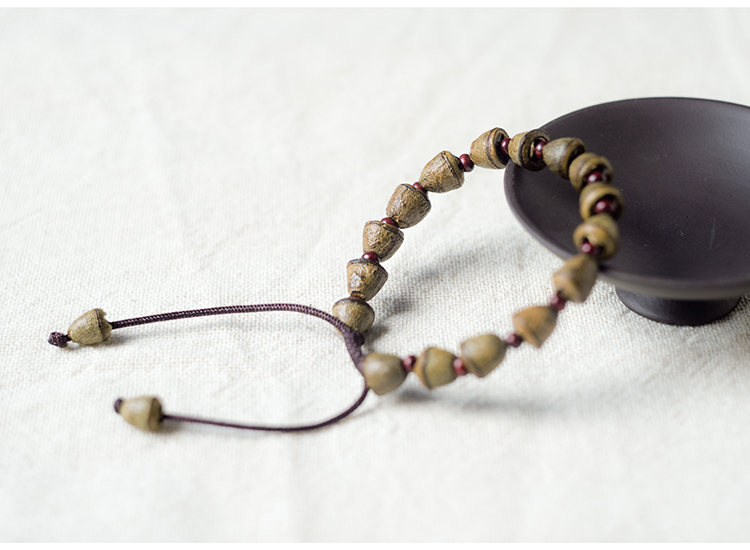 Fashion Little Golden Bell Bodhi Handmade Bracelet