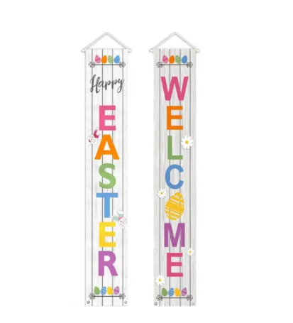 Holiday Decoration Banner Outdoor Hanging Flag Banner Door Curtain - Shop at LoveMi