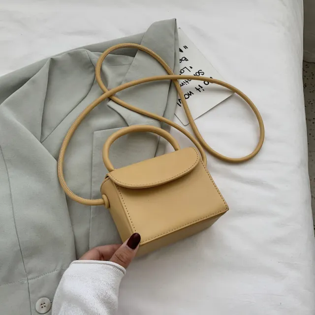 One shoulder Messenger Bag Women Summer Small Square Bag Yellow - Shop at LoveMi