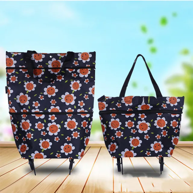 Foldable Tug Tote Bag Multifunctional Shopping Travel Tote Bag - Shop at LoveMi