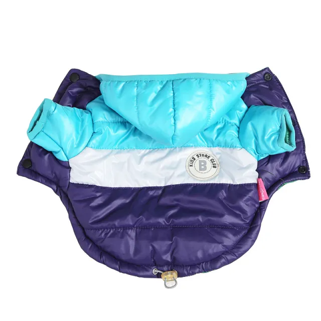Warm Waterproof Small Dog Jacket Blue - Shop at LoveMi