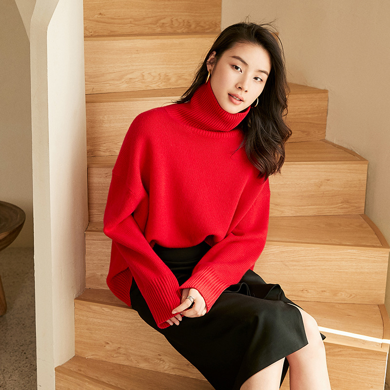 Kasanna Turtleneck Cashmere Sweater