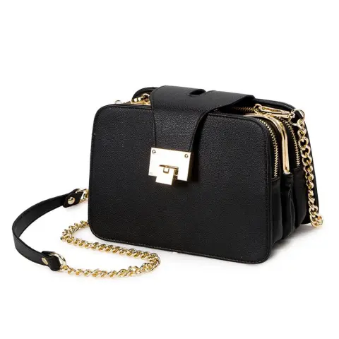 Handbags Clutch Bag Ladies Messenger Bags with Metal Buckle