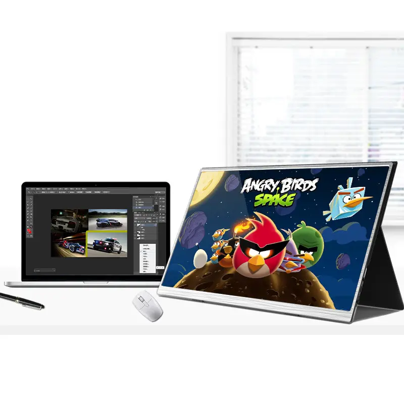 Ultra-thin Portable Display Mobile Computer Game Console