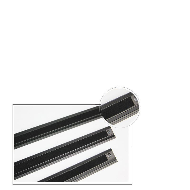 Handmade Leather Goods DIY Aluminum Alloy Steel Ruler Cutting Drawing Ruler Protective Ruler Scratch-Resistant Cutting Ruler 