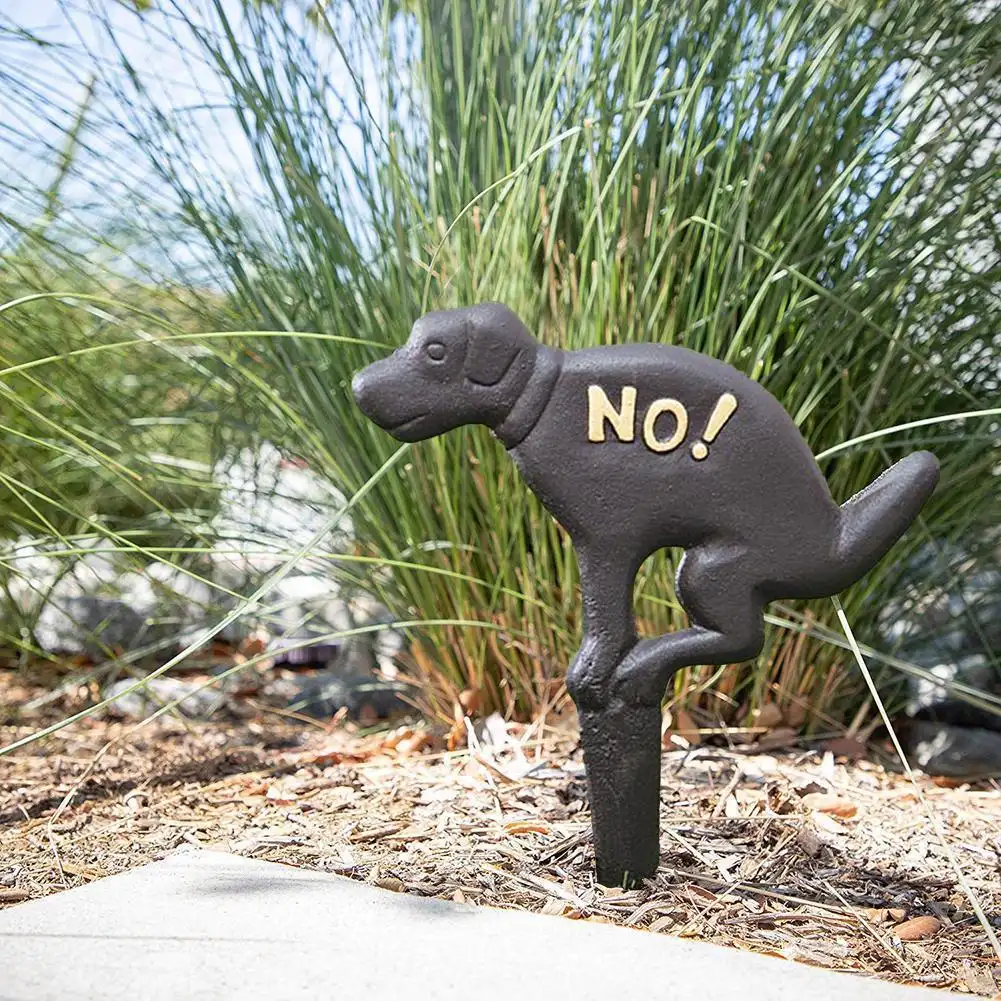 Puppy Grass Insert Metal Decoration Insert European And American Grass Garden