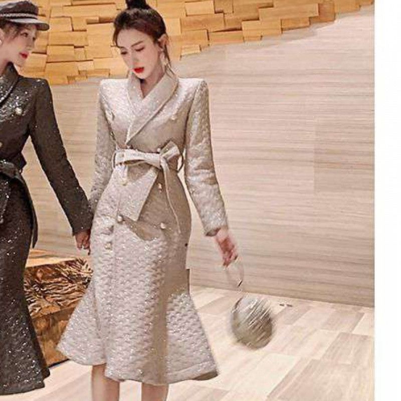 Temperament Little Fragrant Style Ladies Party Coat  Women