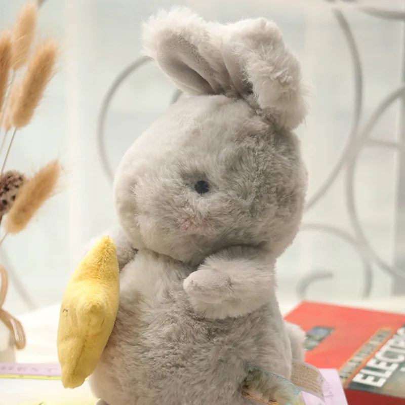 Cute Fluffy Bunny Plushies Stuffed Soft Baby Appease Toy Long Plush Hug Star Carrot Rabbit – image 4