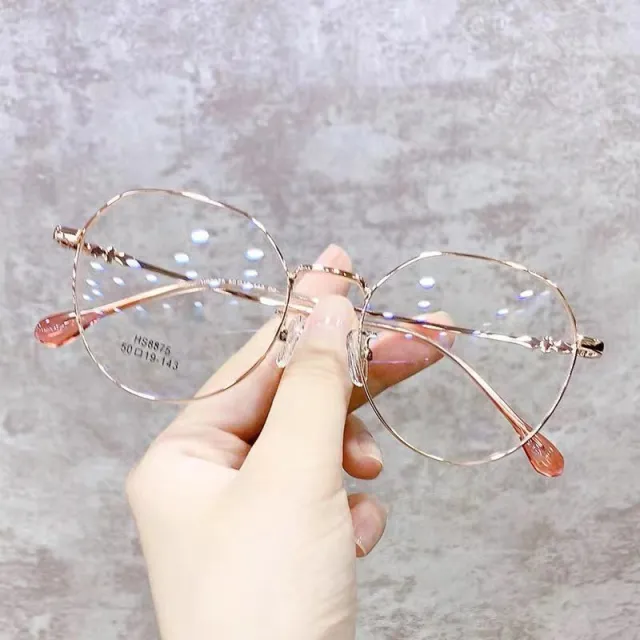 The Same Model Of Female Korean Version Of Myopia With Net Red Glasses Frame Gold - Shop at LoveMi