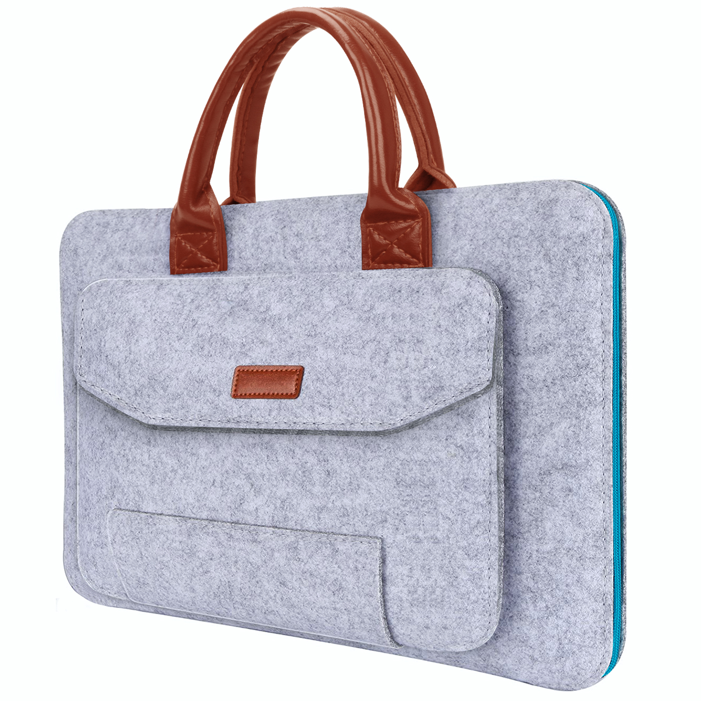 Portable Felt Computer Bag Tablet Notebook Liner Bag Grey - Shop at LoveMi