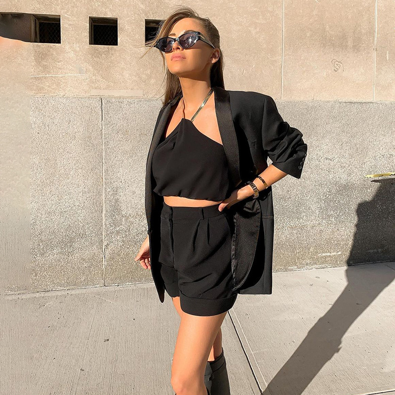 European And American Summer New Style Halter Vest Sexy Backless Metal Chain Halter Top