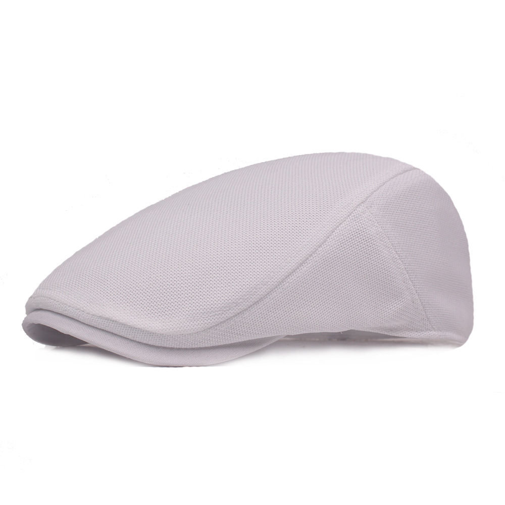 Title 3, Spring And Summer Monochrome Breathable Mesh Beret